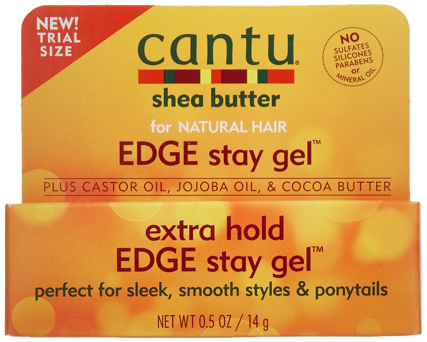 Cantu Extra Hold Edge Stay Gel 14g / 127g