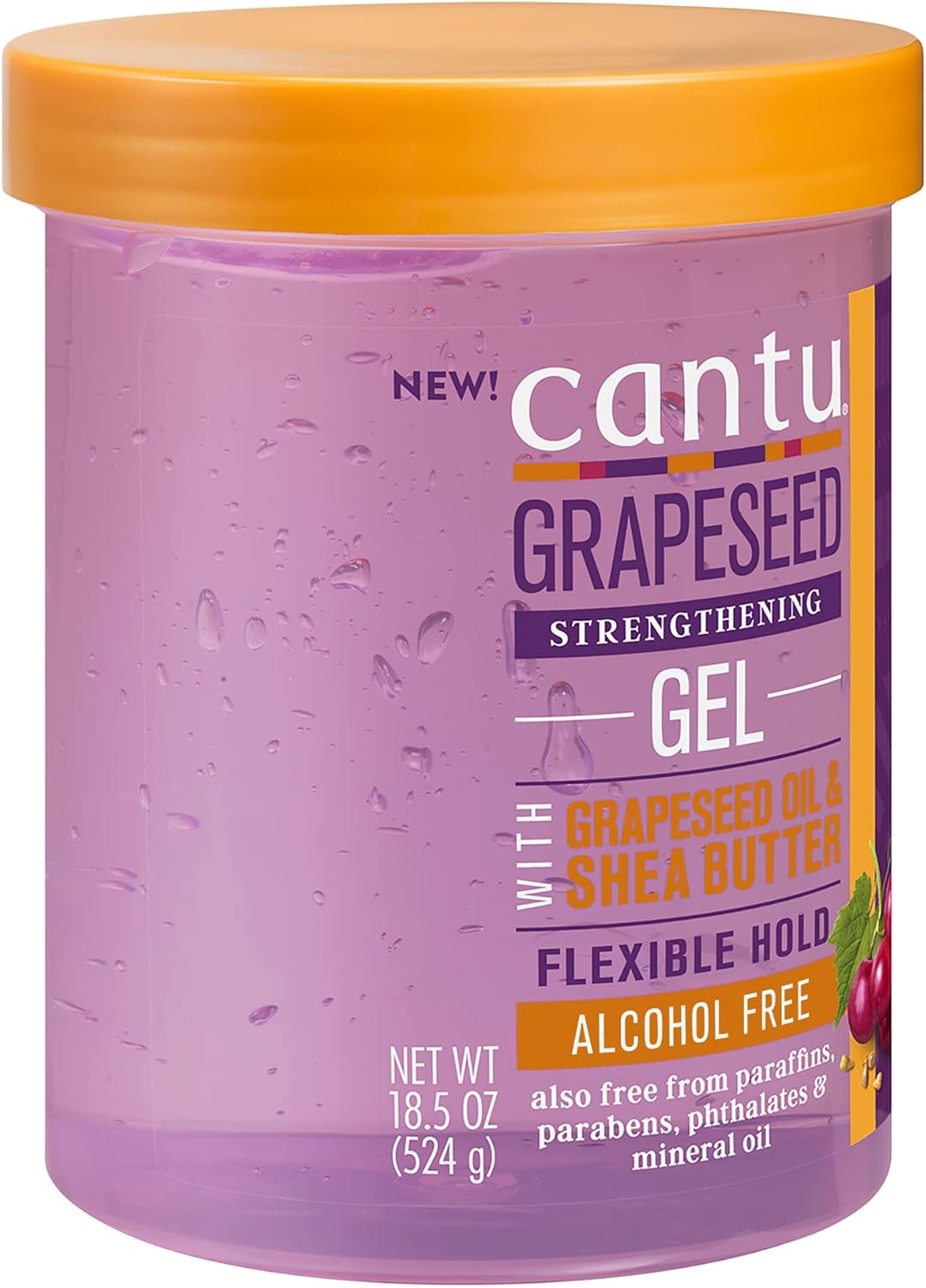 Cantu Grapeseed Strengthening Gel Alcohol Free 524g