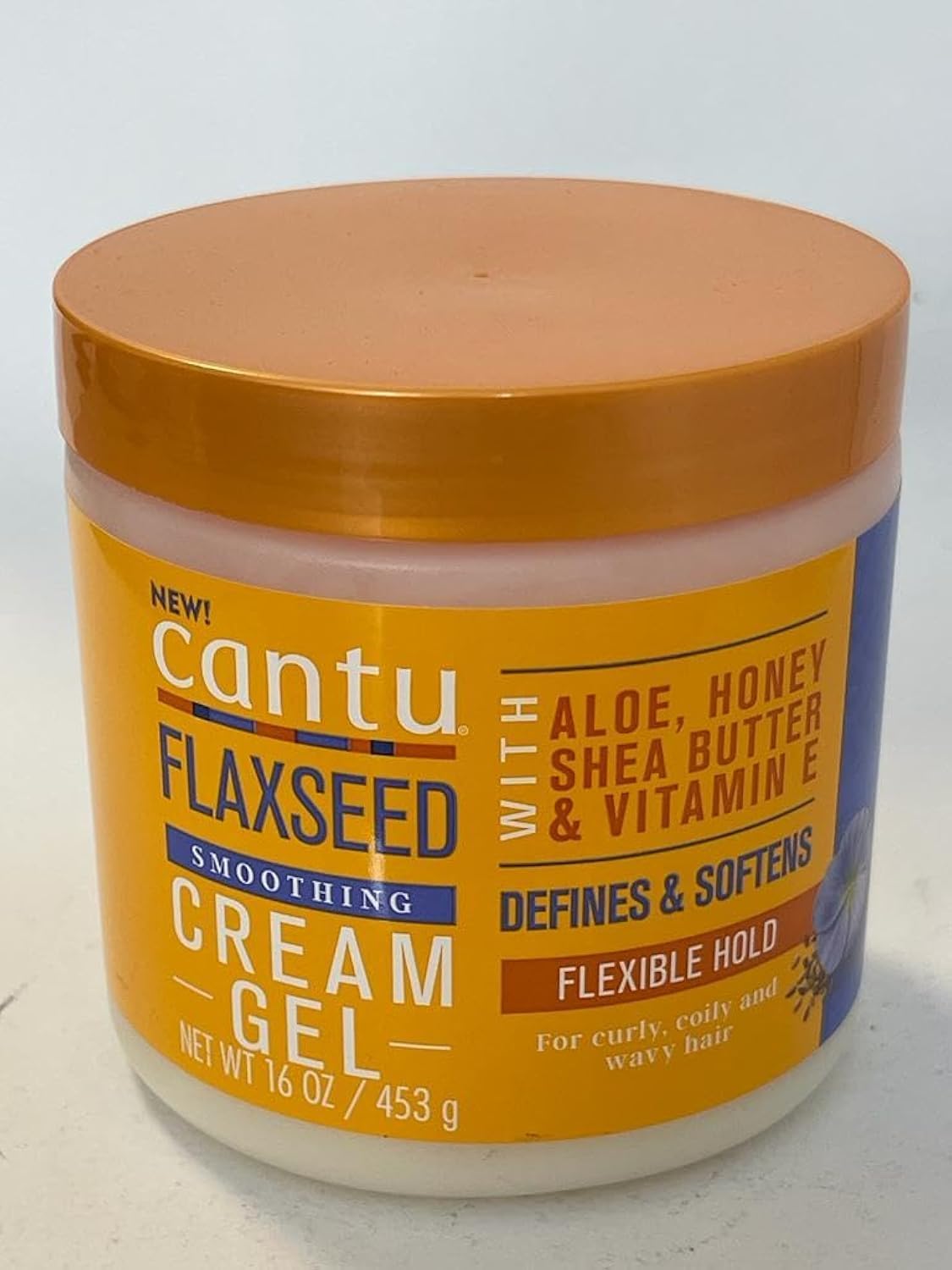 Cantu Shea Butter Flaxseed Smoothing Cream Gel 453g