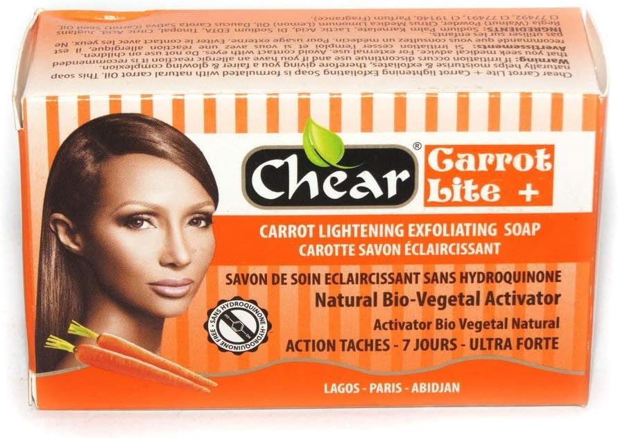 Chear Carrot Lite Plus Carrot Exfoliating Soap 150g