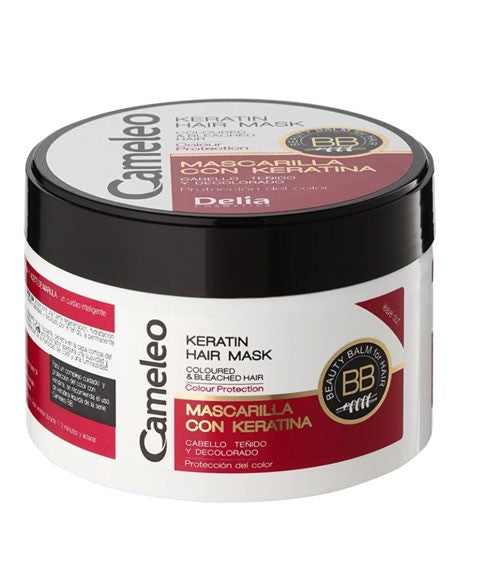 Delia Cosmetics  Cameleo Salt Free Keratin Hair Mask Color Care