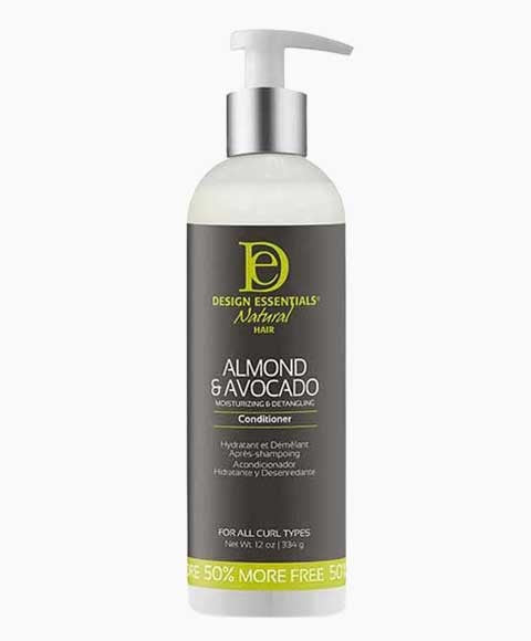 Design Essentials Design Natural Almond And Avocado Moisturizing And Detangling Conditioner