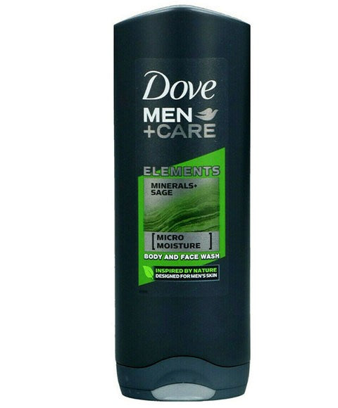 Dove Men Care Elements Minerals Sage Body And Face Wash