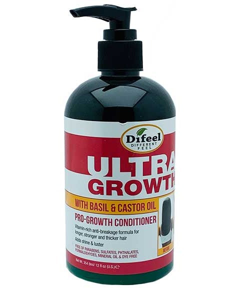 Difeel  Ultra Growth Pro Growth Conditioner With Basil And Castor Oil