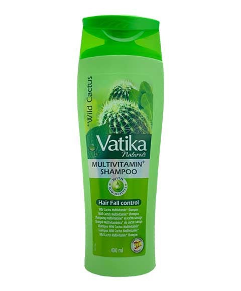 Dabur Vatika Naturals Wild Cactus Multivitamin Hair Fall Control Shampoo