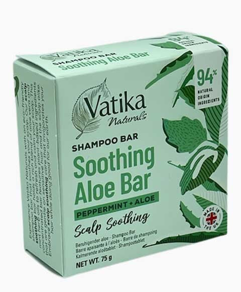 Dabur Naturals Peppermint And Aloe Scalp Soothing Shampoo Bar