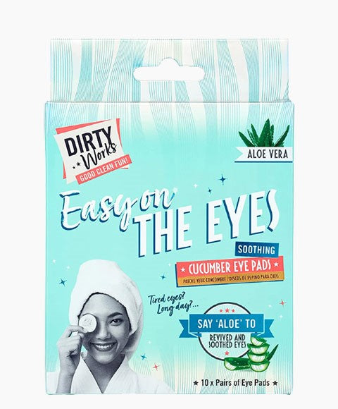 Dirty Works  Easy On The Eyes Soothing Cucumber Eye Pads