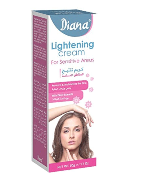 Diana  Skin Lightening Cream For Sensitive Areas