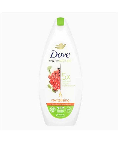 Dove Care By Nature Revitalising With Goji Berries And Camelia Oil Shower Gel