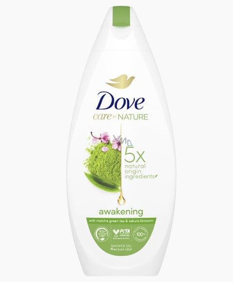 Dove Care By Nature Awakening Shower Gel With Matcha Green Tea And Sakura Blossom