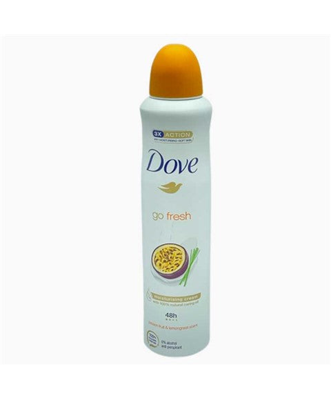 Dove Go Fresh Passion Fruit And Lemon Scent Deodorant Spray