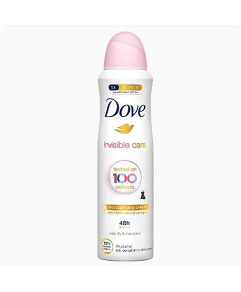 Dove Invisible Care 48H Waterlily And Rose Scent Antiperspirant Spray