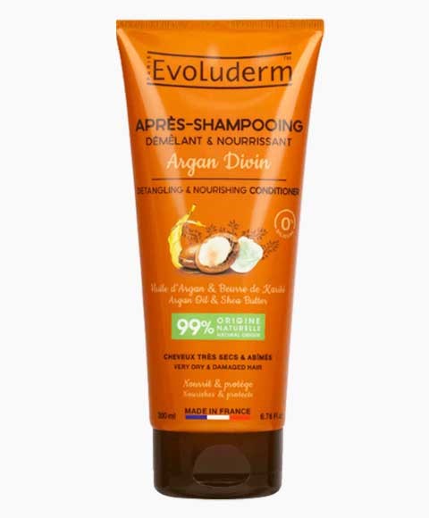 Evoluderm  Detangling And Nourishing Argan Divin Conditioner