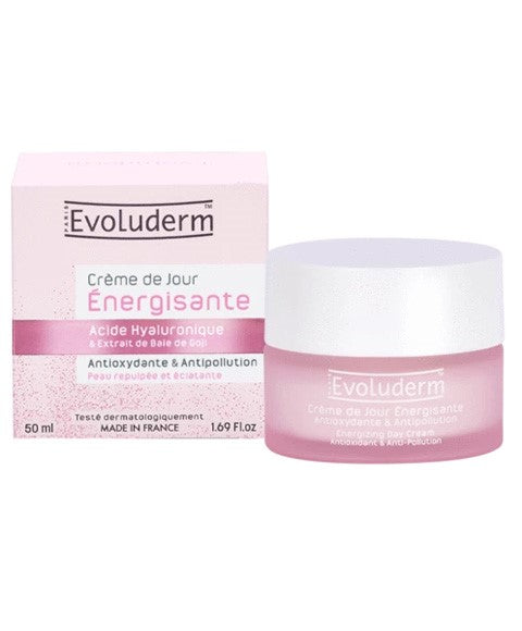 Evoluderm Energizing Day Cream With Goji Berry Extract