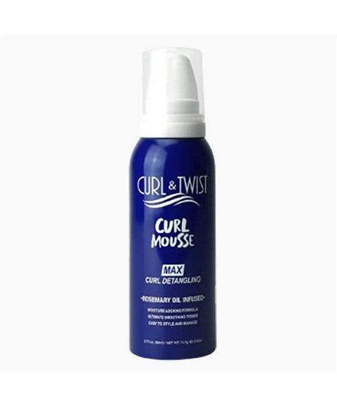 EBIN New York Curl And Twist Max Curl Detangling Curl Mousse