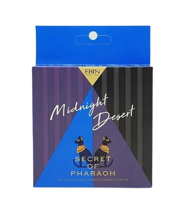 EBIN New York Secret Of Pharaoh Midnight Desert Eyeshadow And Pressed Pigment Palette