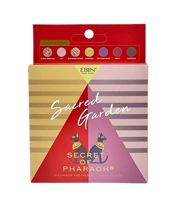 EBIN New York Secret Of Pharaoh Sacred Garden Eyeshadow And Pressed Pigment Palette