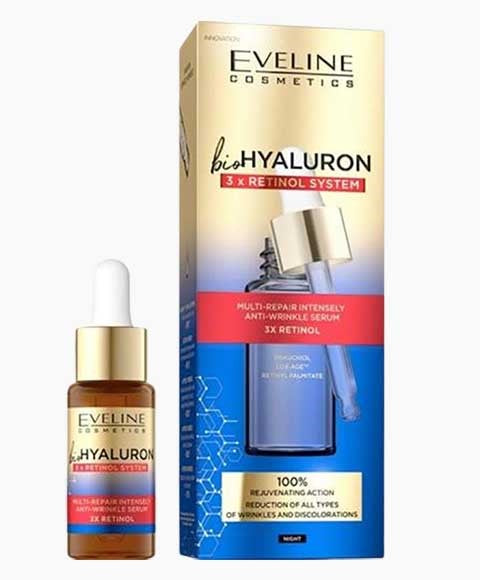 Eveline Bio Hyaluron Multi Repair Intensely Anti Wrinkle Serum