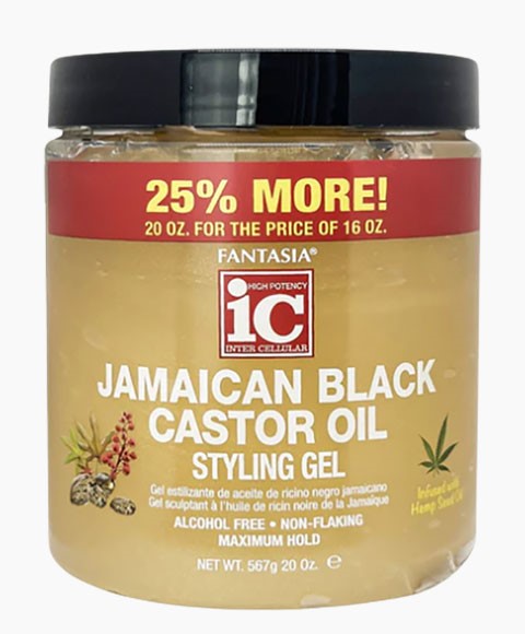 Fantasia  Ic Jamaican Black Castor Oil Styling Gel