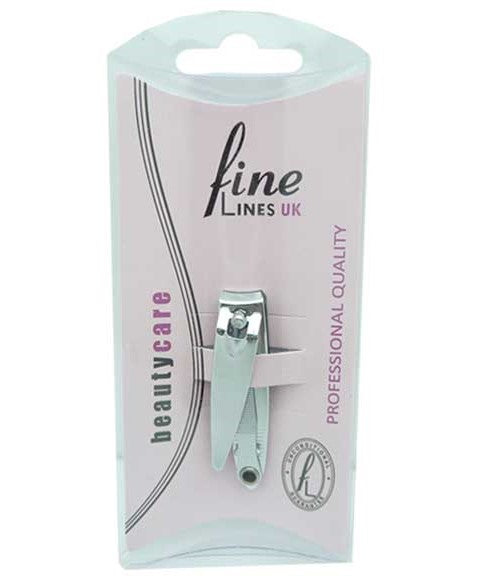 Fine LinesUK Nail Clipper Chrome With File