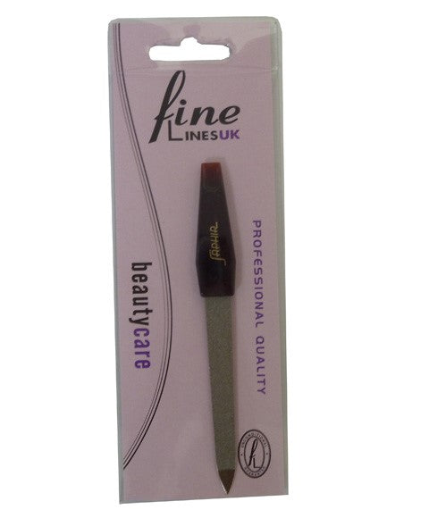 Fine LinesUK Nail File Sapphire Nickel