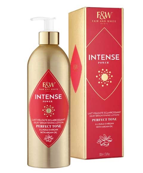 Fair And White Intense Power Silky Brightening Lotion With Argan Oil