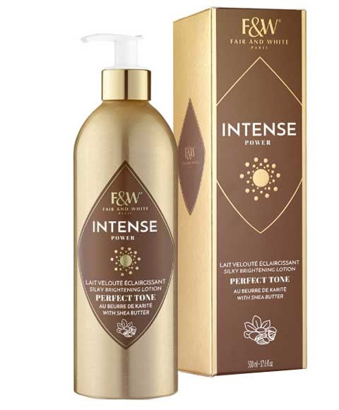 Fair And White Intense Power Silky Brightening Lotion With Shea Butter 