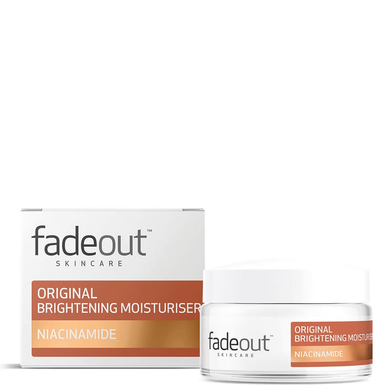 Fade Out Skincare Original Brightening Day Moisturiser Niacinamide 50ml