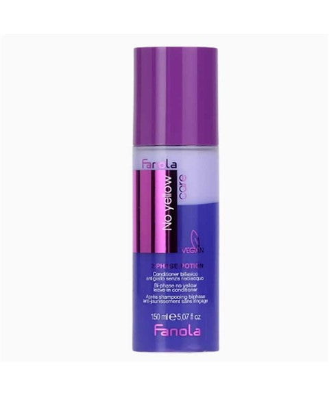 fanola  No Yellow Care 2 Phase Potion Leave In Conditioner