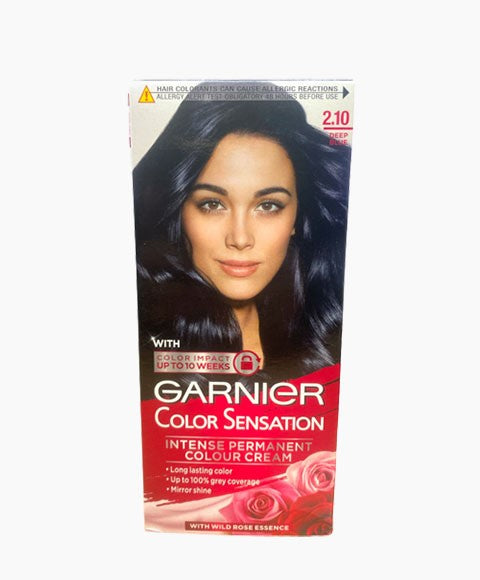 Garnier Color Sensation Intense Permanent Colour Cream 2.10 Deep Blue