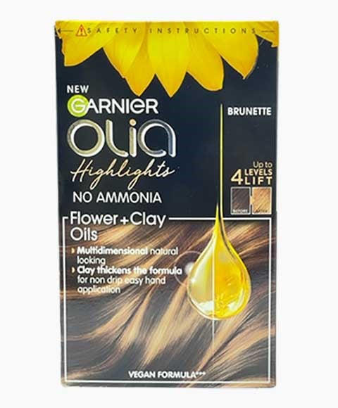 Garnier Olia Highlights Permanent Hair Color Brunette