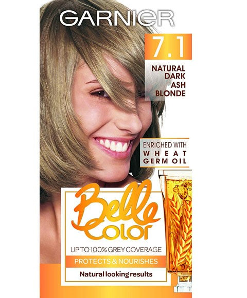 Garnier Belle Color Creme Permanent 7.1 Natural Dark Ash Blonde