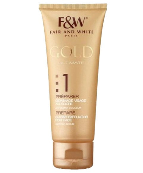 Fair And White Gold Ultimate Prepare Sugar Exfoliator For Face