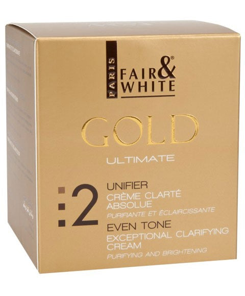 fair and white Gold Ultimate Eventone Exceptional Clarifying Cream