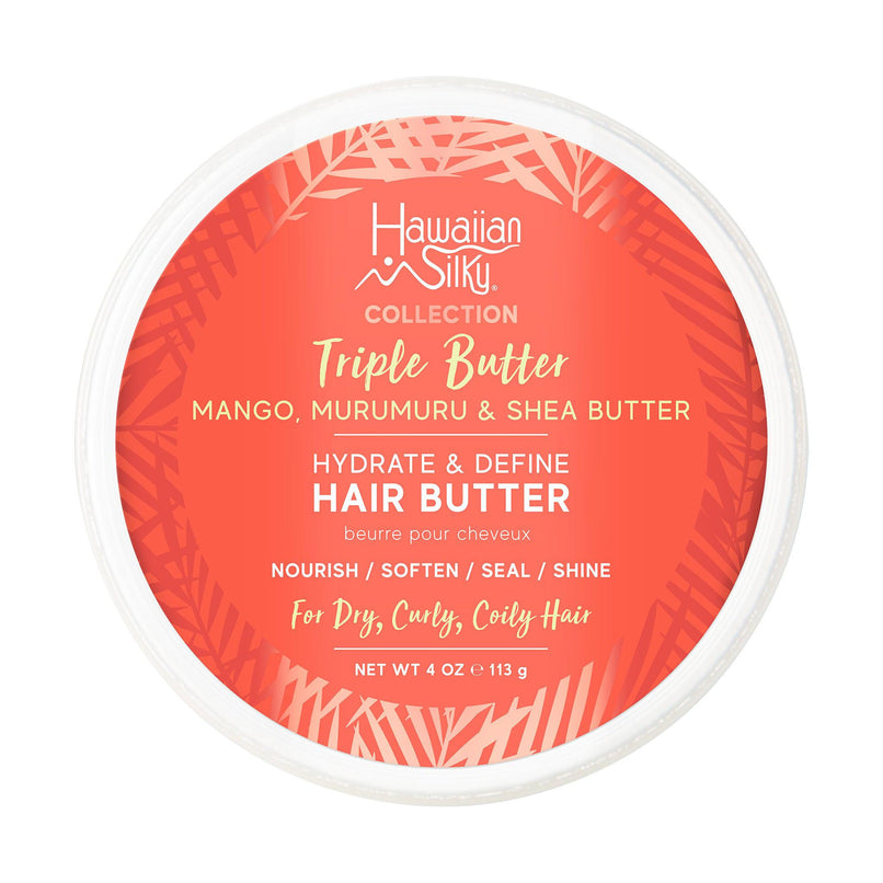 Hawaiian Silky Triple Butter Hydrate And Define Hair Butter 113g