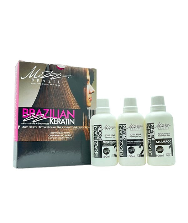 Hair Shine Mizz Brazil Brazilian Keratin Total Repair Gift Pack