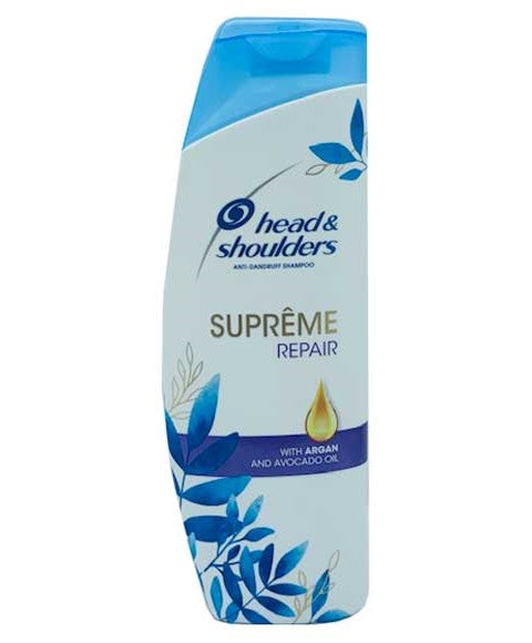 Head And Shoulders Supreme Repair Anti Dandruff Shampoo With Argan Oil