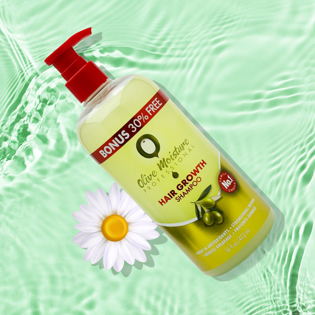 Olive Moisture Professional Hair Growth Shampoo - 473ml