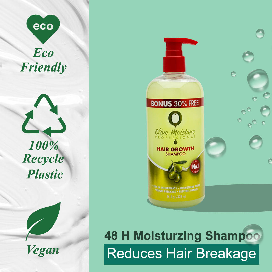 Olive Moisture Professional Hair Growth Shampoo - 473ml