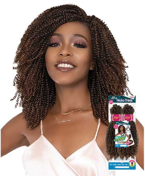 Janet Collection Nala Tress Afro Syn 2X Curl Bae 4A Braid