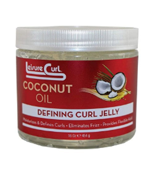 JF Labs Leisure Curl Coconut Oil Defining Curl Jelly