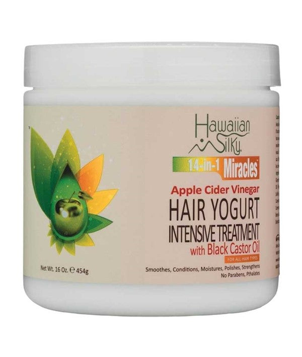 JF Labs Hawaiian Silky Apple Cider Vinegar Hair Yogurt Intensive Treatment