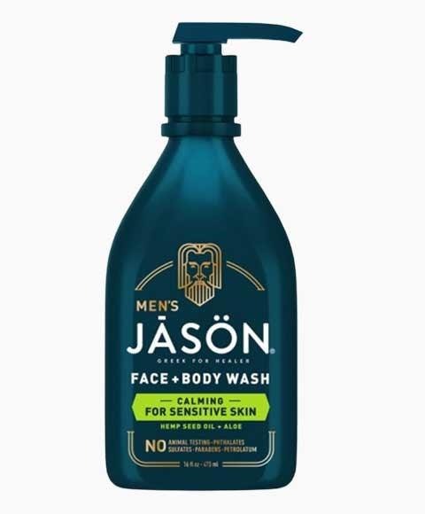 Jason Mens Sensitive Skin Calming Face Plus Body Wash