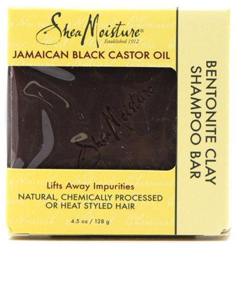 Shea Moisture Jamaican Black Castor Oil Bentonite Clay Shampoo Bar