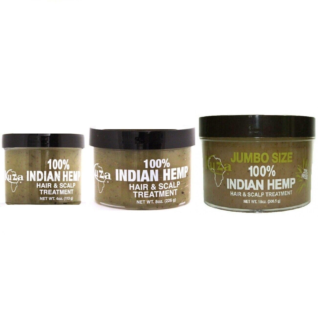 Kuza Hundred Percent Indian Hemp Hair And Scalp Treatment