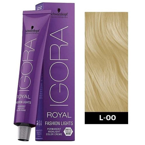 Schwarzkopf Igora Royal Fashion Lights Permanent Highlight Color Creme 60ml