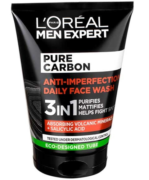 loreal Men Expert Pure Carbon 3 In 1 Daily Face Wash