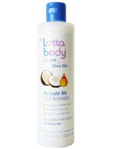 Lottabody Coconut And Shea Oils Activate Me Curl Activator