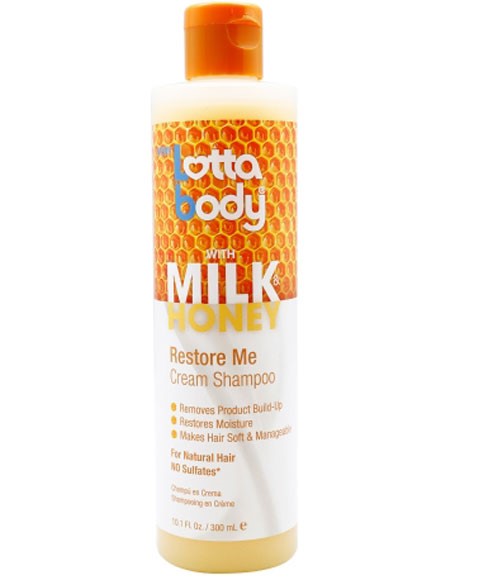 Lottabody  Milk Honey Restore Me Cream Shampoo