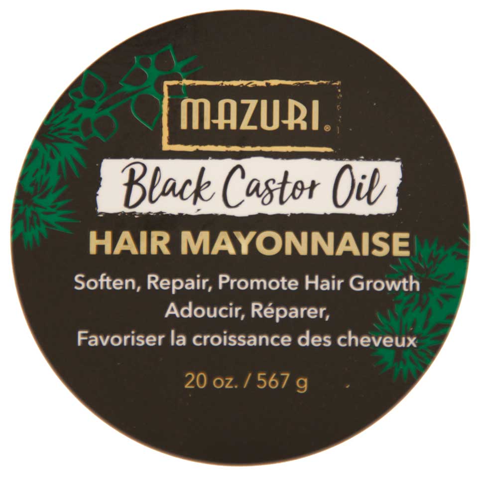 Mazuri Black Castor Oil Hair Mayonnaise For Weak & Damaged Hair 567g